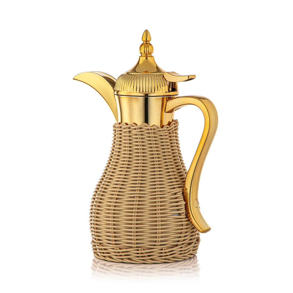 Almarjan 1 Liter Rattan Collection Vacuum Flask - VAF0010295