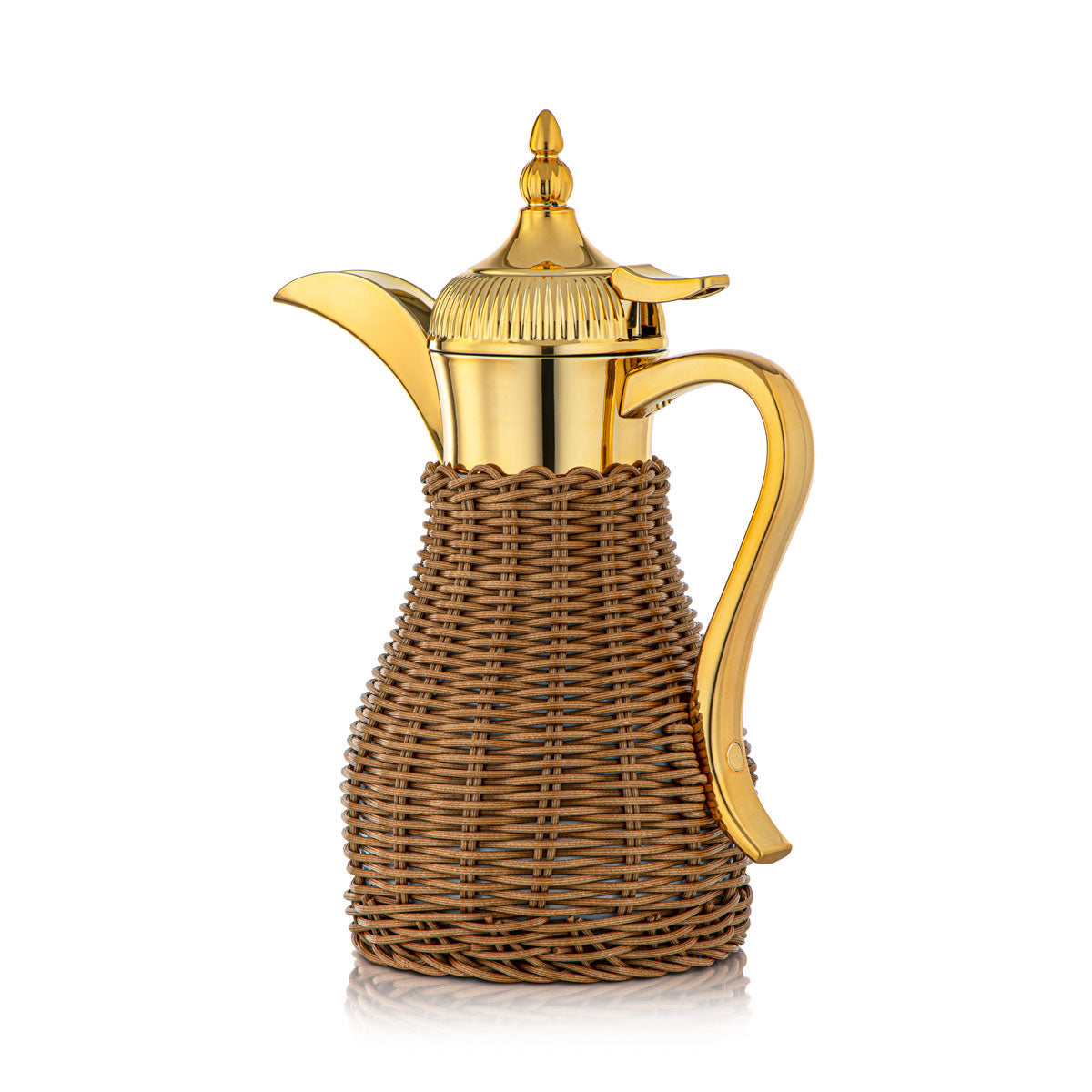 Almarjan 1 Liter Rattan Collection Vacuum Flask - VAF0010298