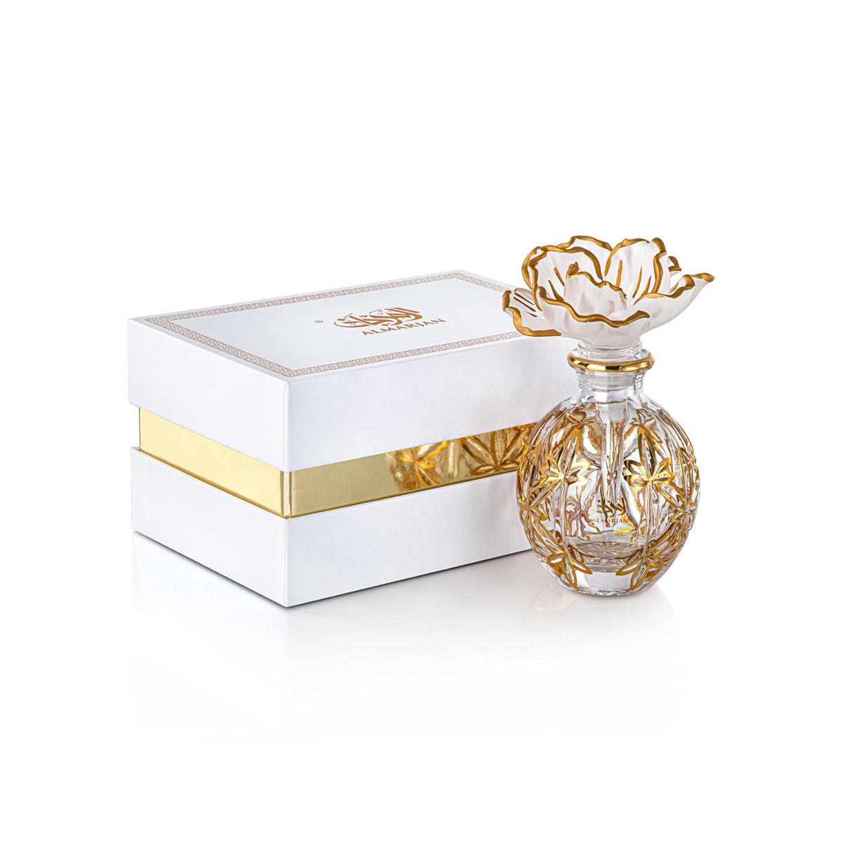 Almarjan 10 Tola Perfume Bottle - VR-HAM001-FG Frost