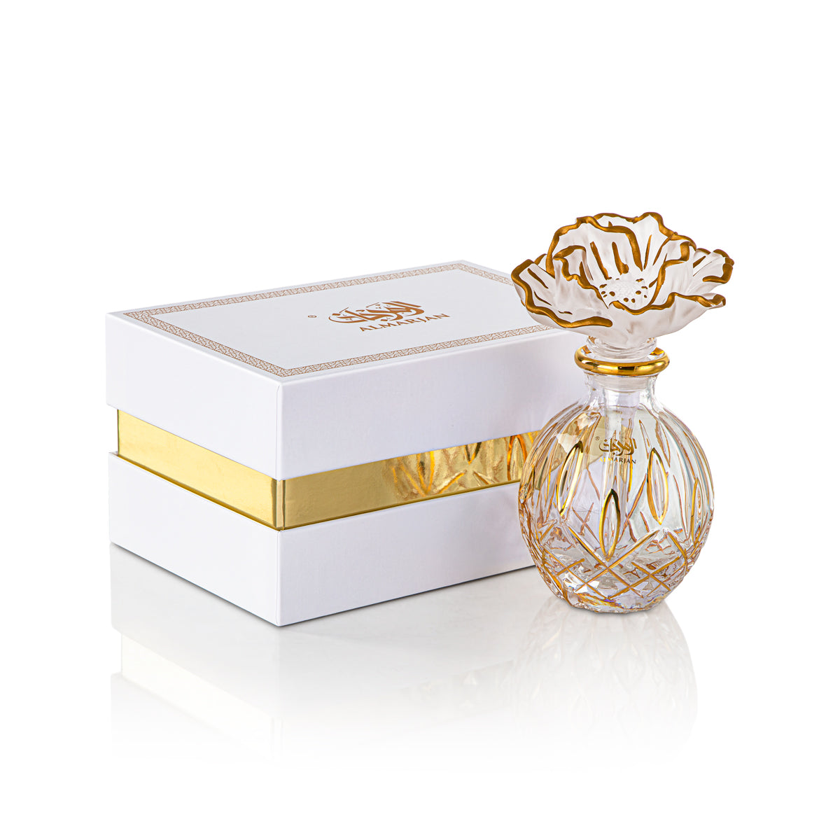 Almarjan 11 Tola Perfume Bottle - VR-HAM003-FG Frost