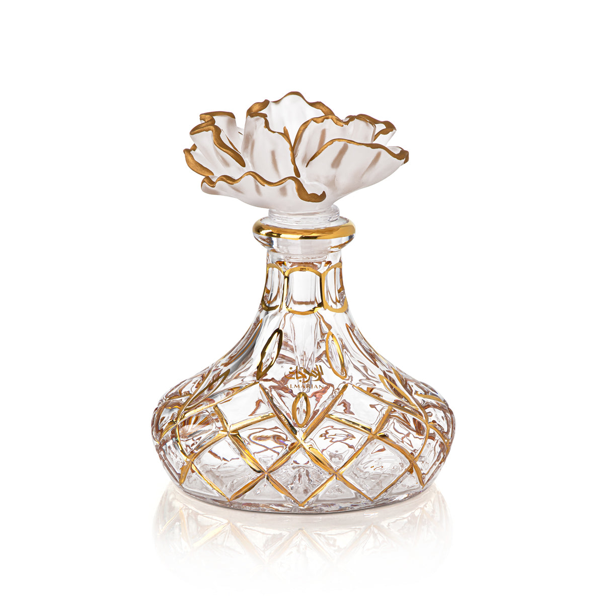 Almarjan 16 Tola Perfume Bottle - VR-HAM004-FG Frost