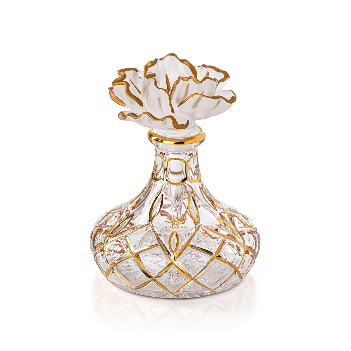 Almarjan 16 Tola Perfume Bottle - VR-HAM004-FG Frost