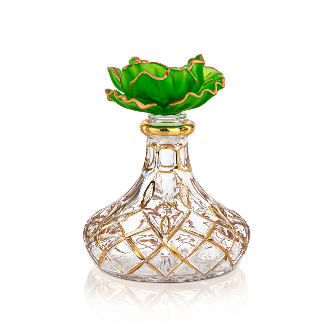 Almarjan 16 Tola Perfume Bottle - VR-HAM004-GG Green
