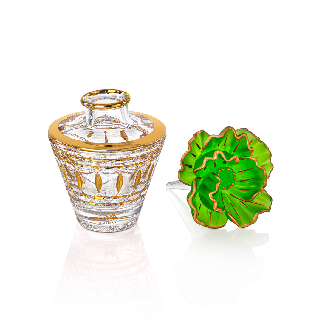 Almarjan 11 Tola Perfume Bottle - VR-HAM012-GG Green