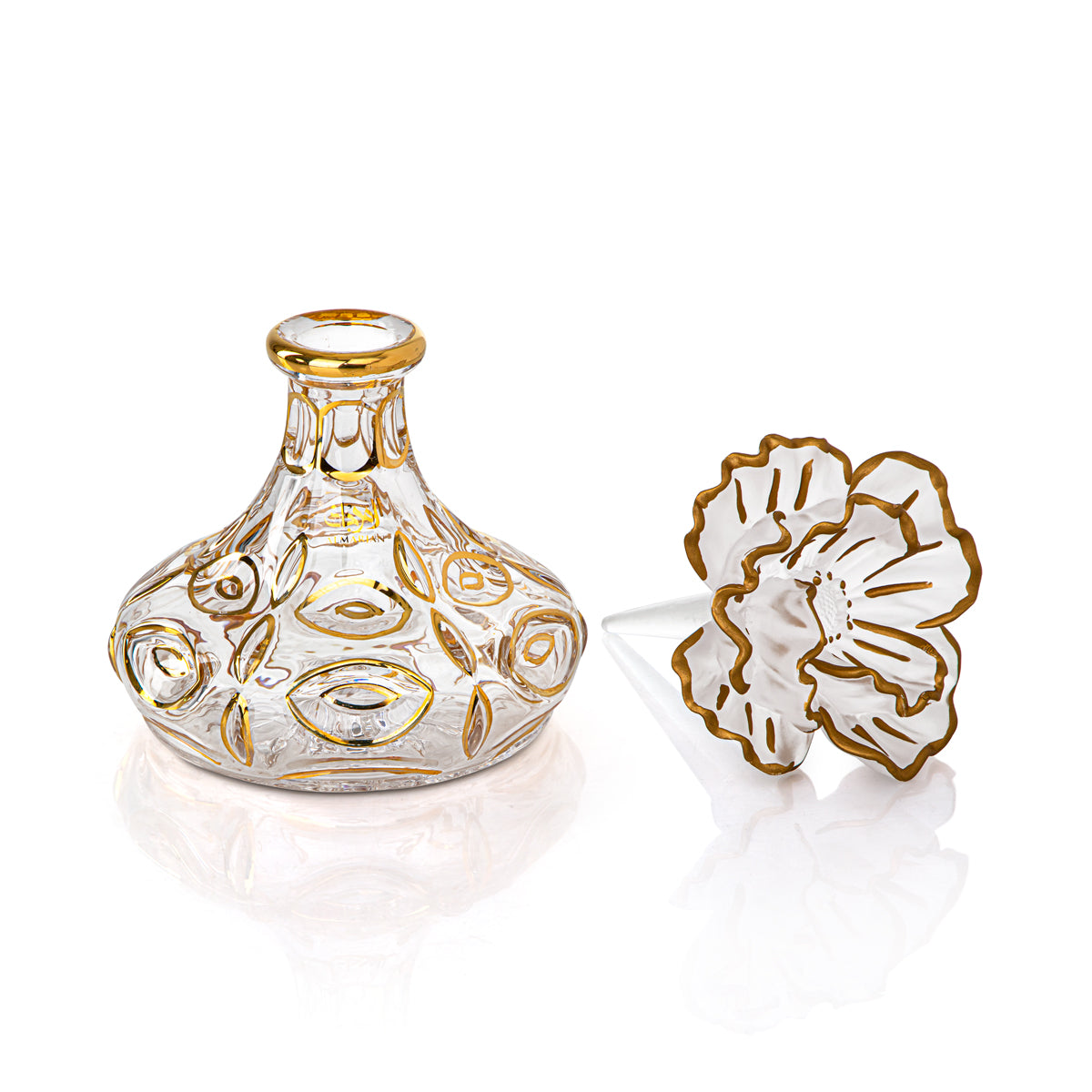 Almarjan 16 Tola Perfume Bottle - VR-HAM016-FG Frost