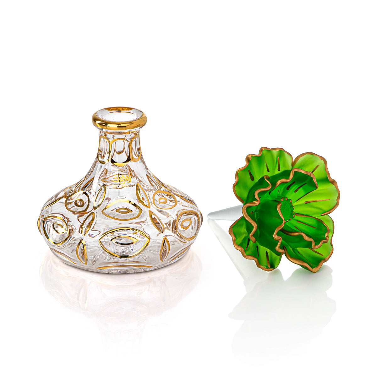 Almarjan 16 Tola Perfume Bottle - VR-HAM016-GG Green