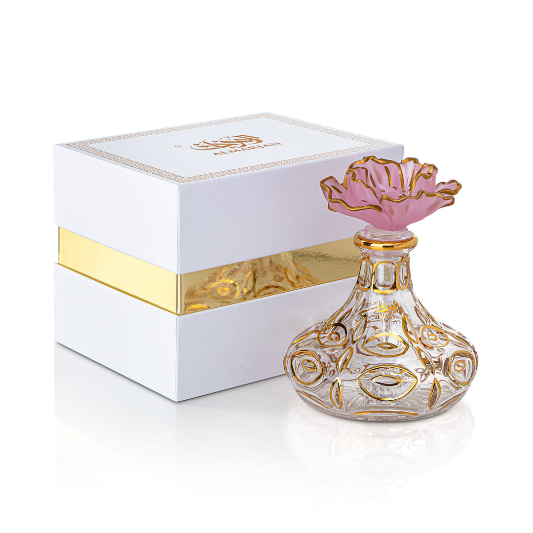 Almarjan 16 Tola Perfume Bottle - VR-HAM016-PG Pink