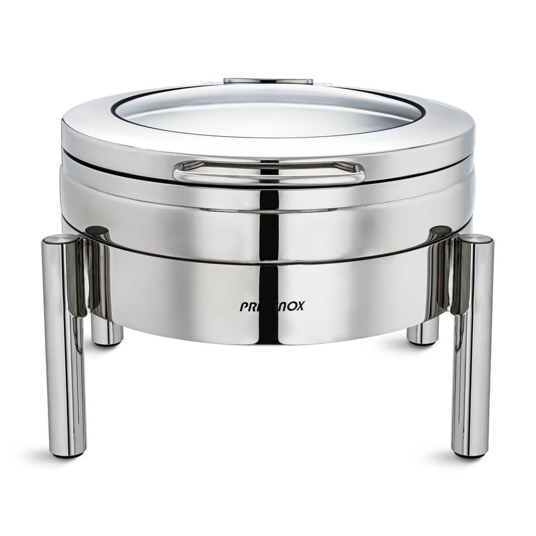 Priminox 6000 ML Stainless Steel Hydraulic Chafing Dish Silver - A11178A
