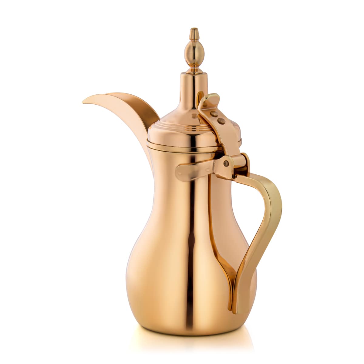 ALMARJAN 1 Liter Stainless Steel Dallah Rose Gold K0874G32