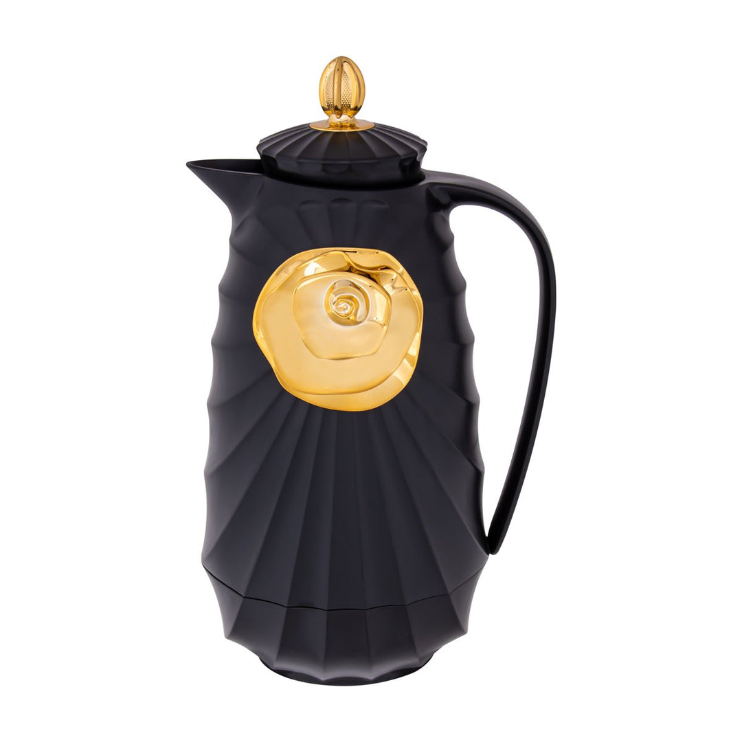 Almarjan 1 Liter Vacuum Flask Black Gold - PBG-BKG10