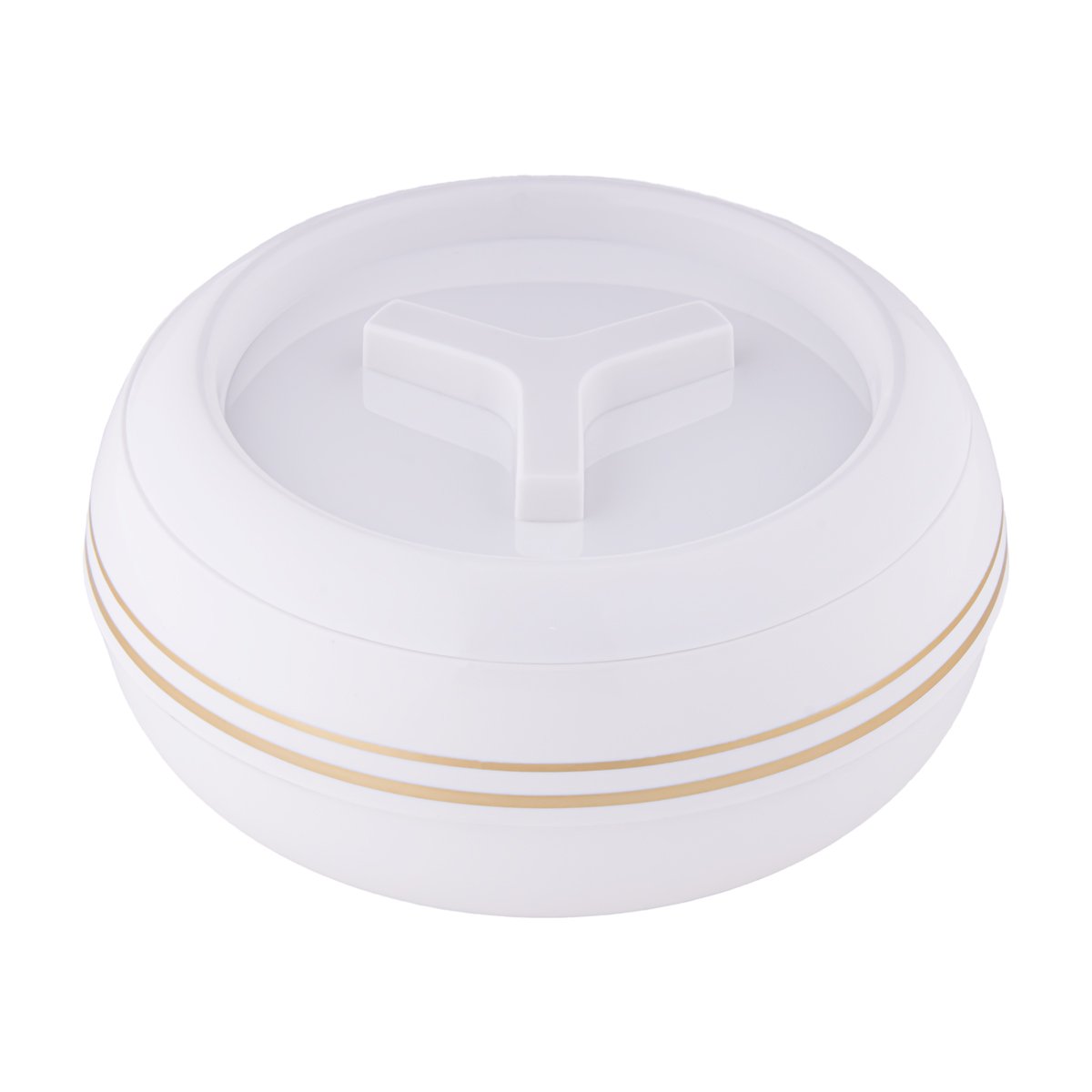 Almarjan 800 ML Polo Collection Plastic Hot Pot White Gold - PEL2530031