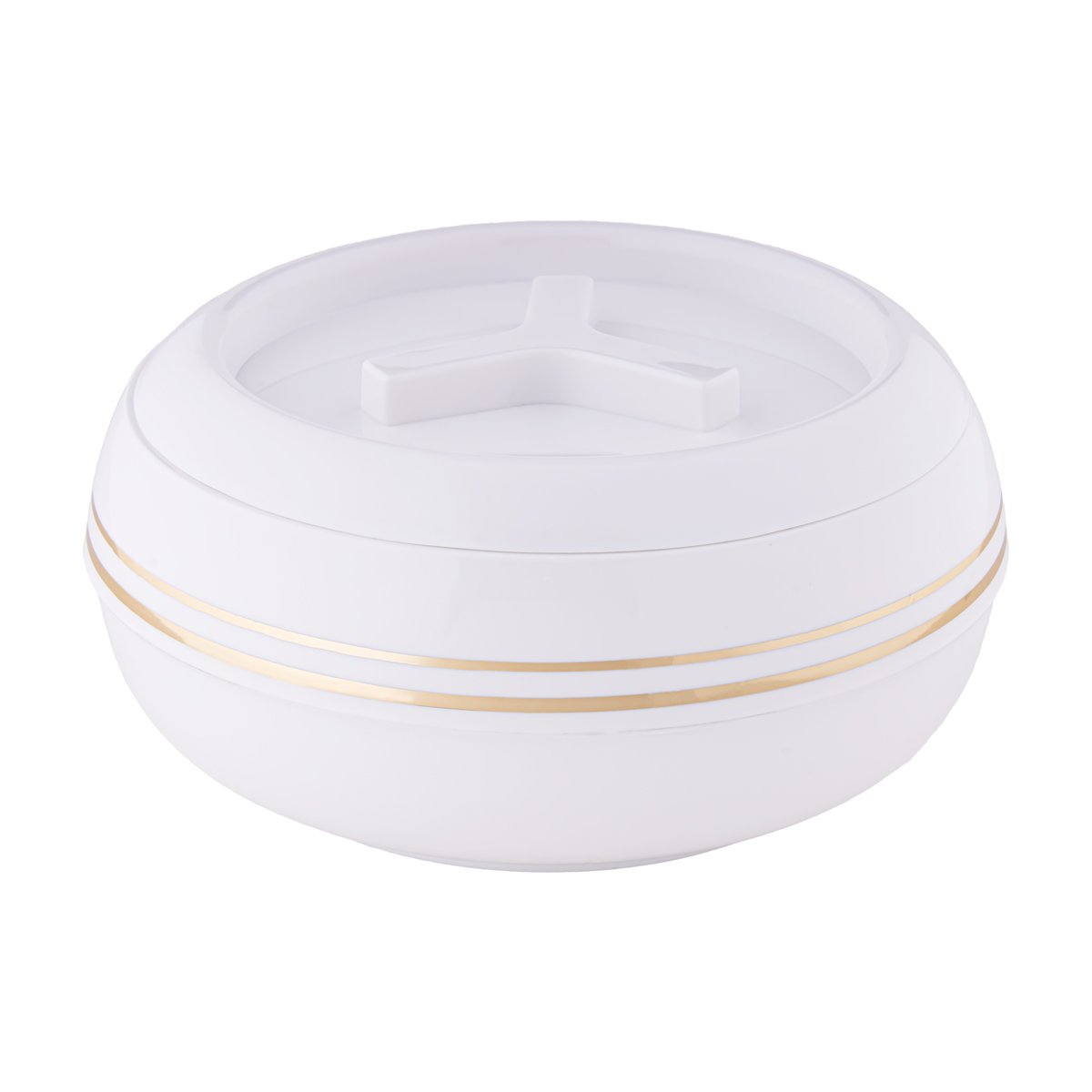 Almarjan 800 ML Polo Collection Plastic Hot Pot White Gold - PEL2530031