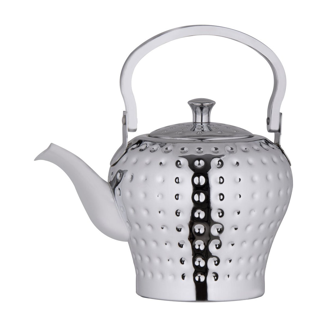 Almarjan 1.2 Liter Hammered Collection Stainless Steel Kettle Silver - STS0010541