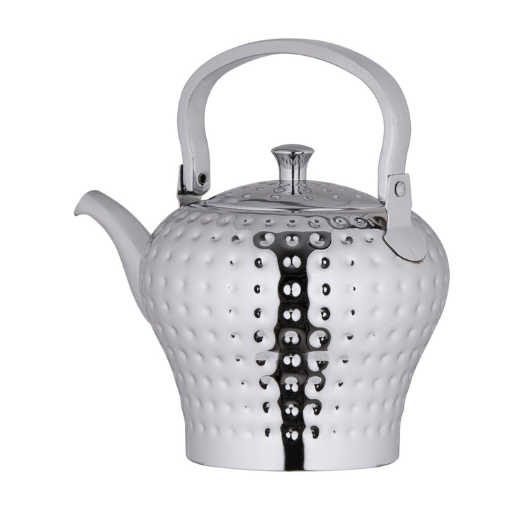 Almarjan 1.6 Liter Hammered Collection Stainless Steel Kettle Silver - STS0010542