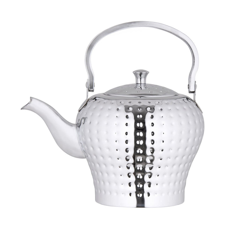 Almarjan 2 Liter Hammered Collection Stainless Steel Kettle Silver - STS0010543