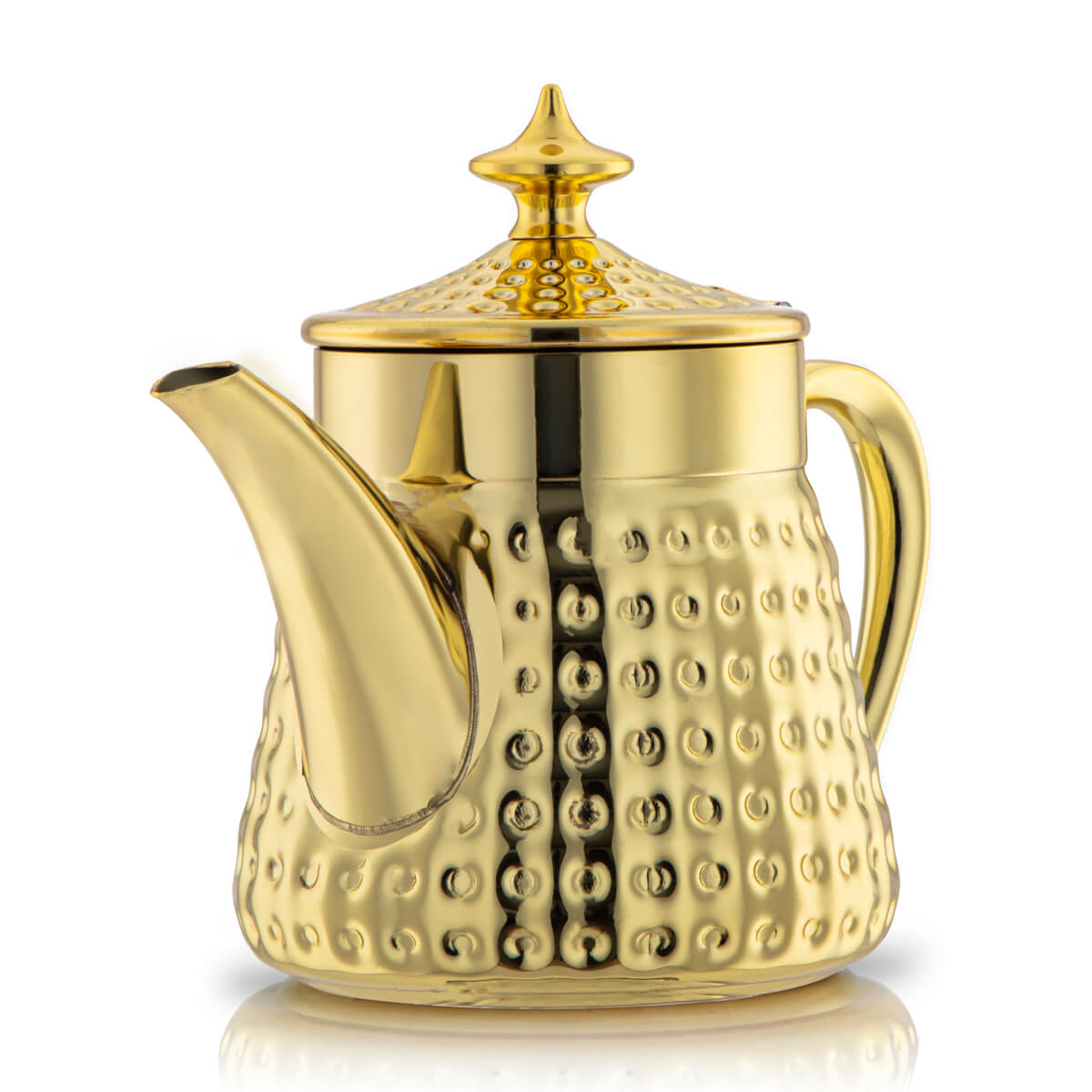 Almarjan 0.46 Liter Stainless Steel Teapot Gold - STS0010607
