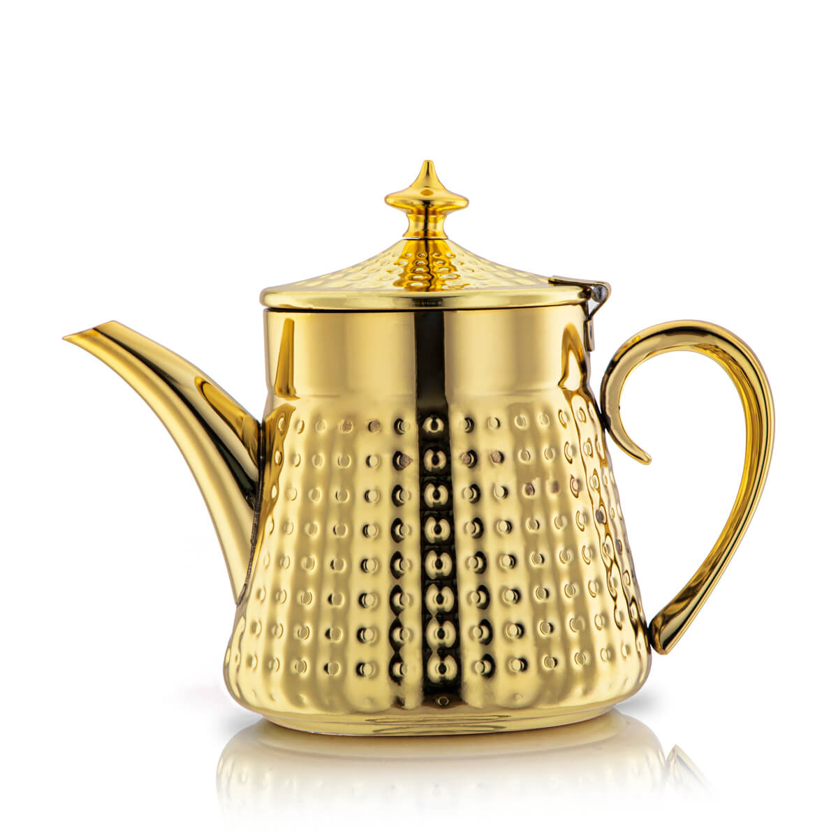 Almarjan 0.9 Liter Stainless Steel Teapot Gold - STS0010609
