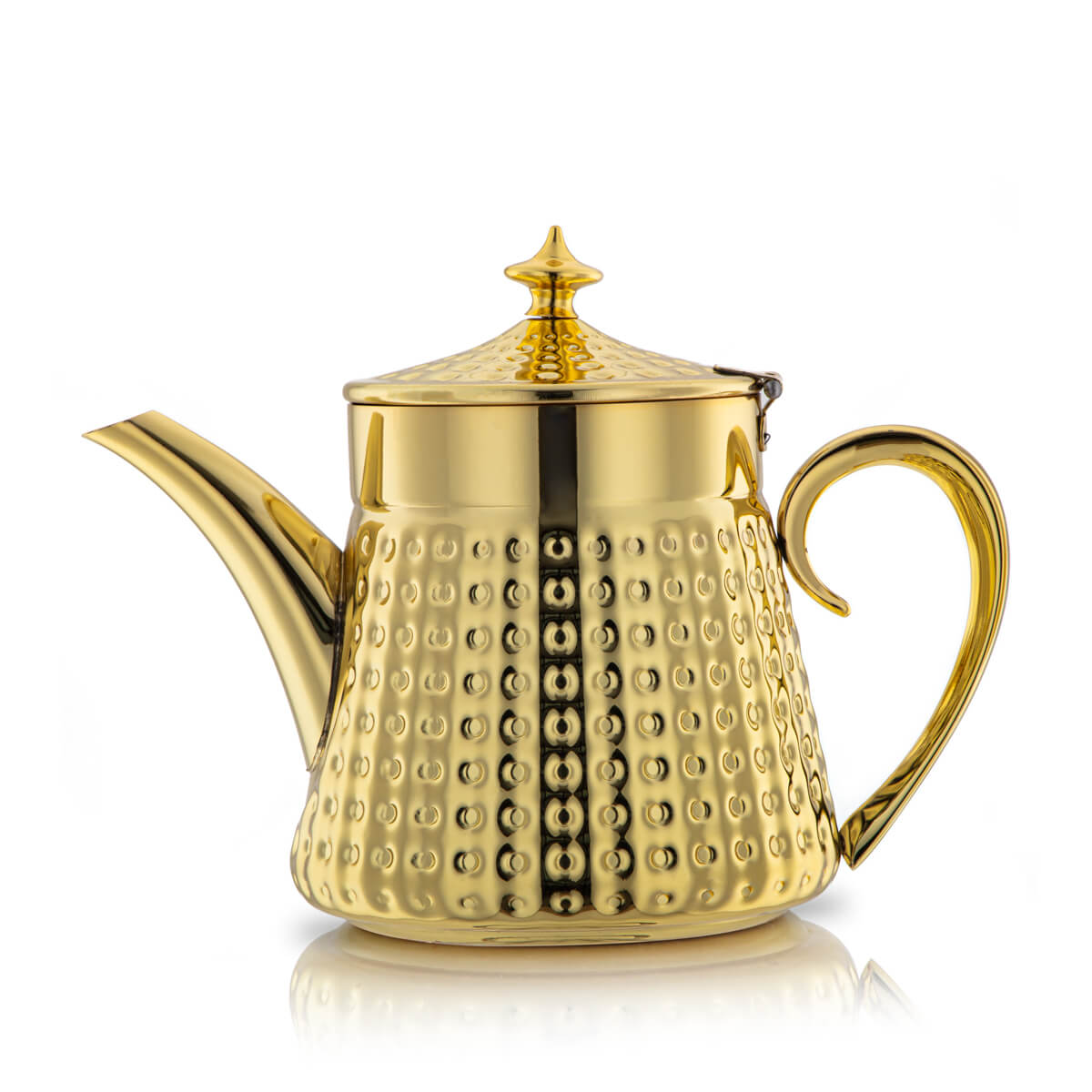 Almarjan 1.3 Liter Stainless Steel Teapot Gold - STS0010610
