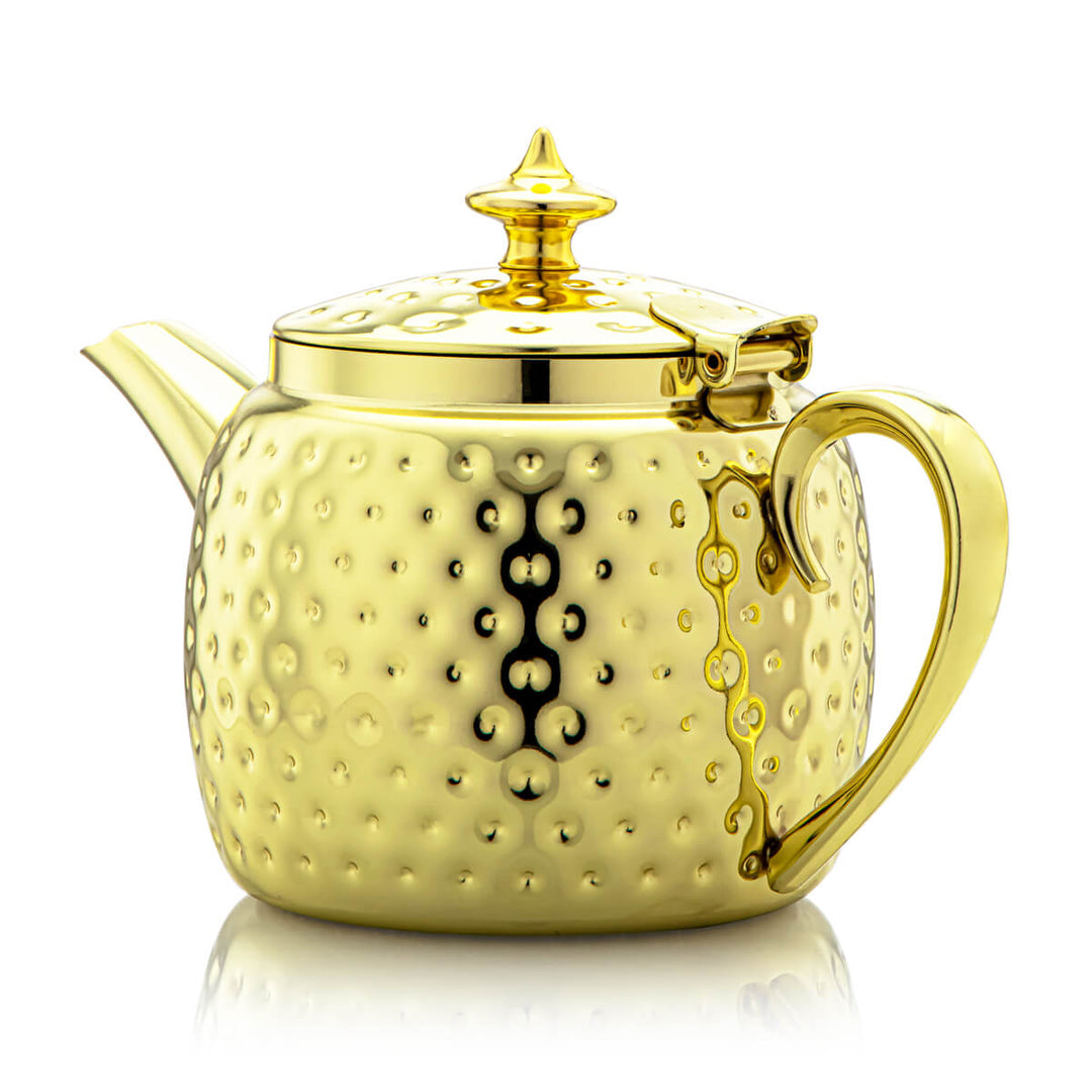 Almarjan 0.8 Liter Stainless Steel Teapot Gold - STS0010615

