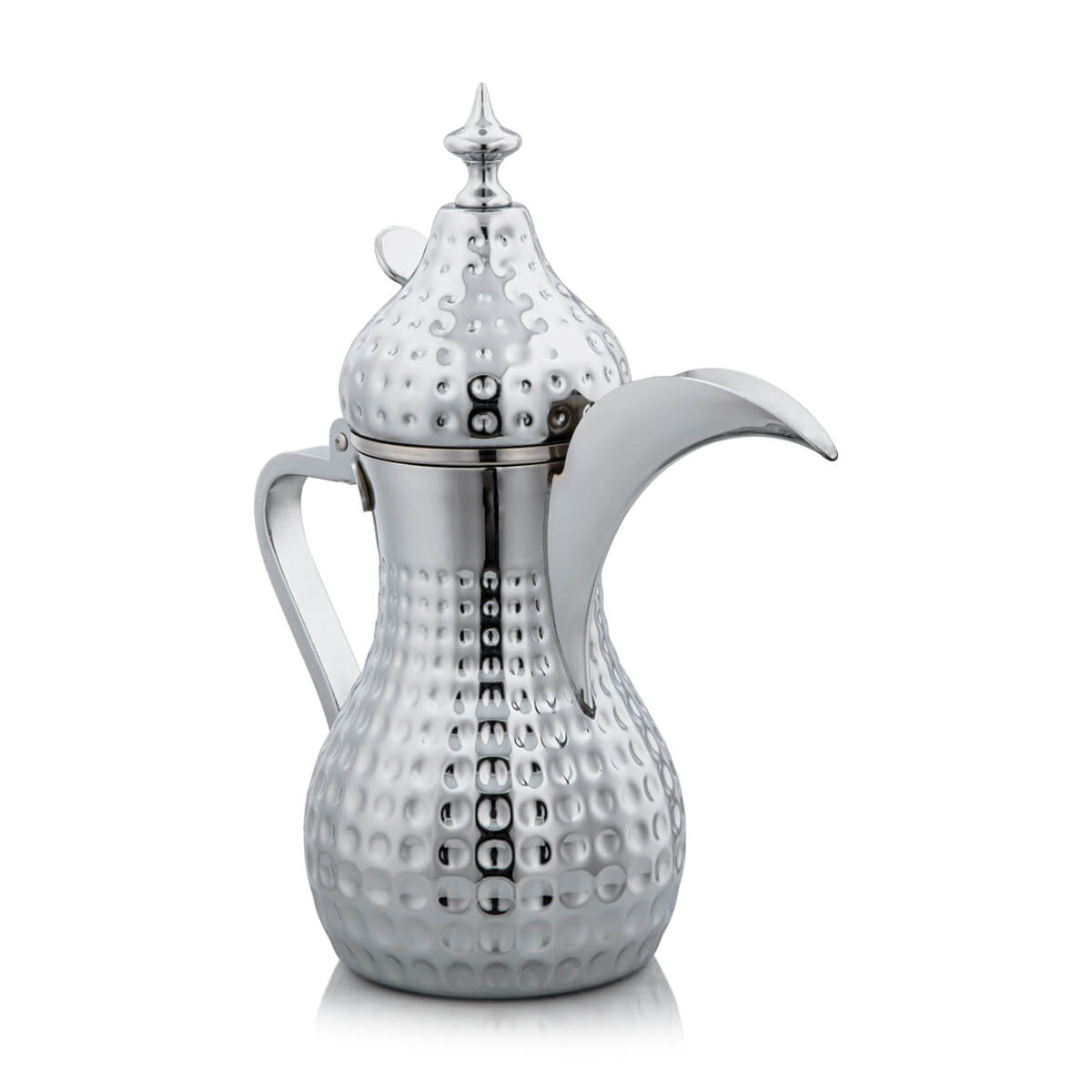 Almarjan 2 Pieces Stainless Steel Tea & Coffee Set Silver - STS0010625