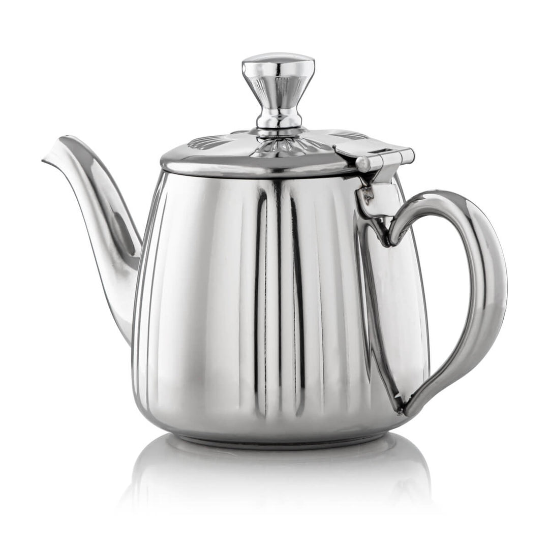 Almarjan 0.35 Liter Stainless Steel Teapot Silver - STS0010635
