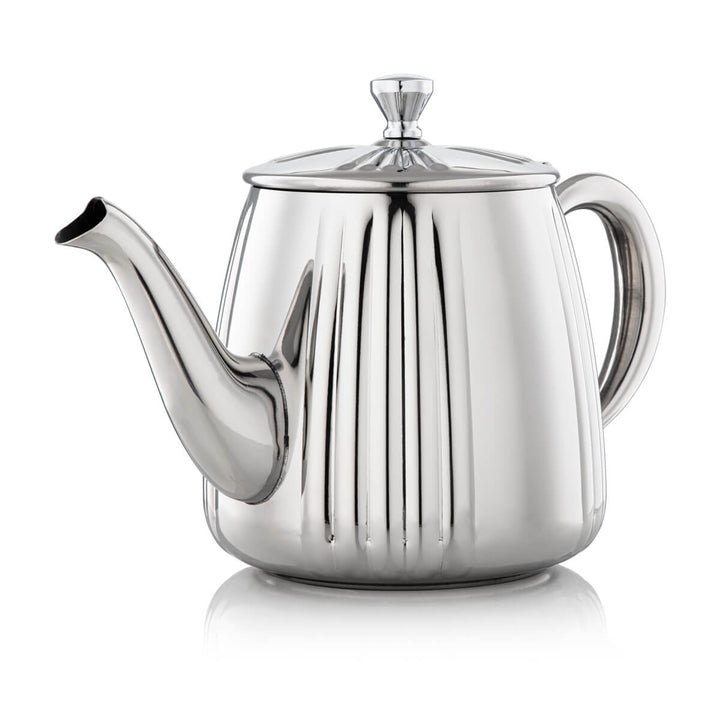 Almarjan 1.4 Liter Stainless Steel Teapot Silver - STS0010639
