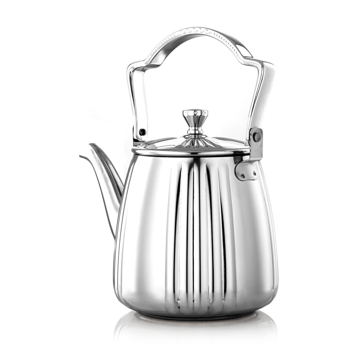 Almarjan 1.2 Liter Stainless Steel Tea Kettle Silver - STS0010647
