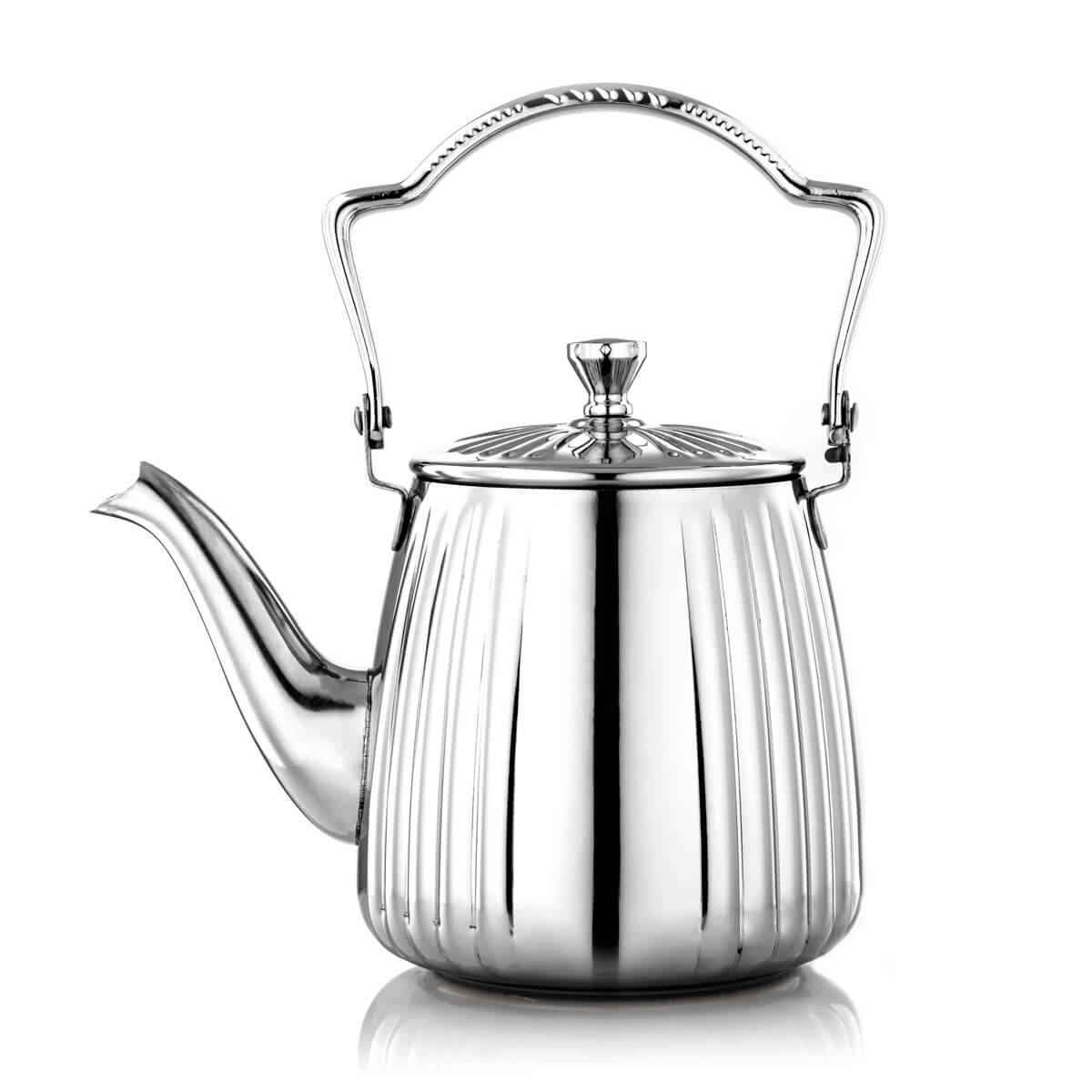 Almarjan 1.2 Liter Stainless Steel Tea Kettle Silver - STS0010647
