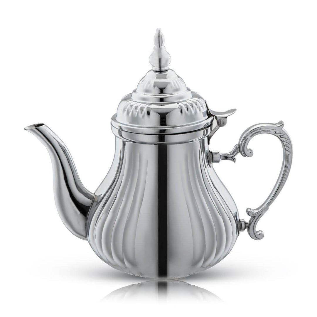 Almarjan 0.8 Liter Stainless Steel Teapot Silver - STS0010651