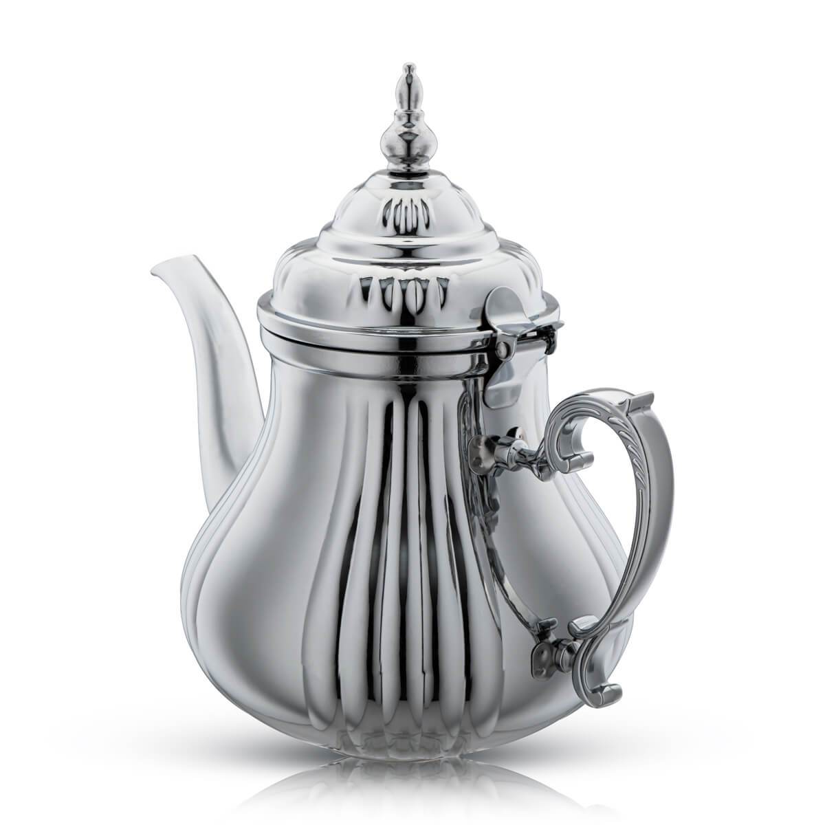 Almarjan 1.2 Liter Stainless Steel Teapot Silver - STS0010652