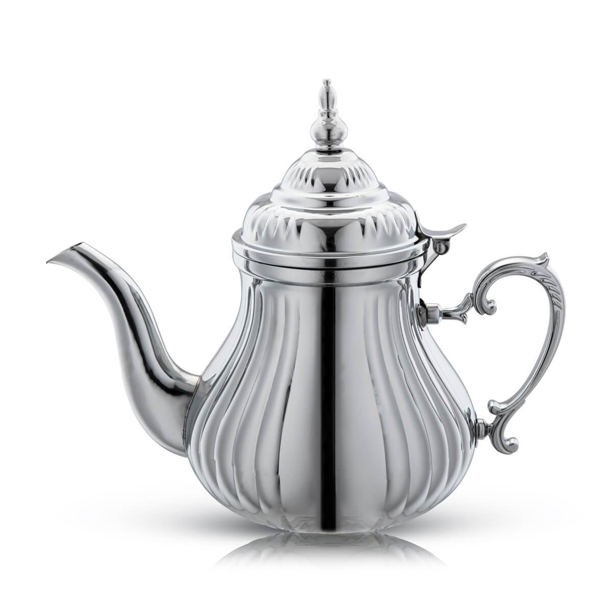 Almarjan 1.2 Liter Stainless Steel Teapot Silver - STS0010652