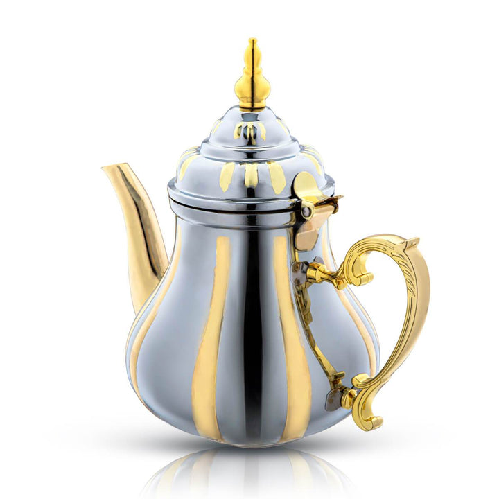 Almarjan 0.8 Liter Stainless Steel Teapot Gold - STS0010655