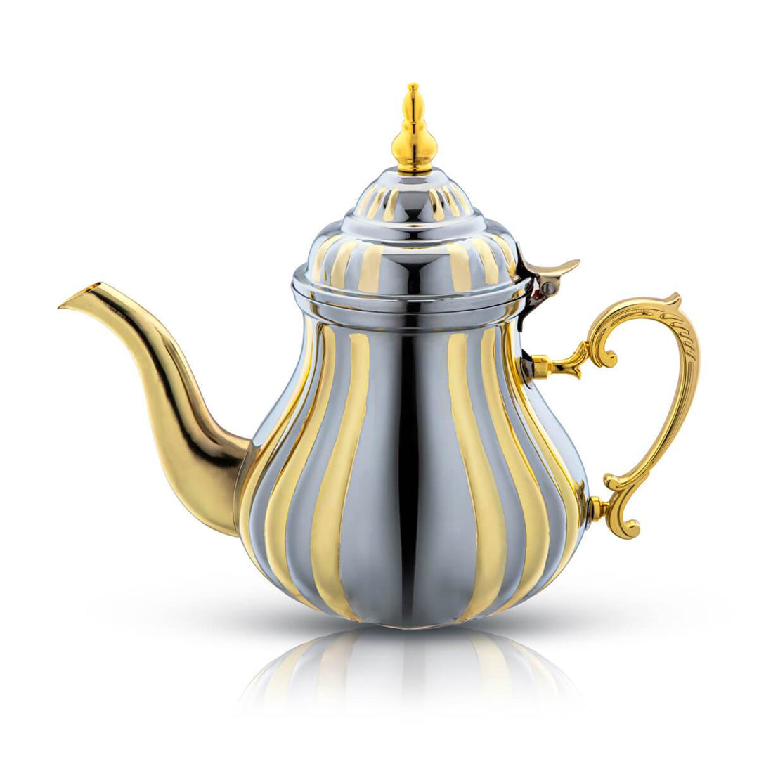 Almarjan 1.2 Liter Stainless Steel Teapot Gold - STS0010656