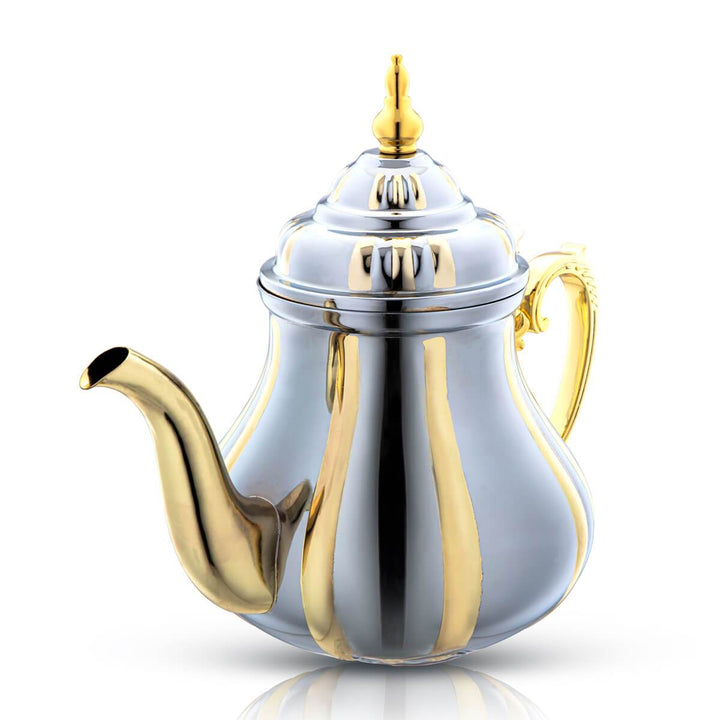 Almarjan 1.2 Liter Stainless Steel Teapot Gold - STS0010656