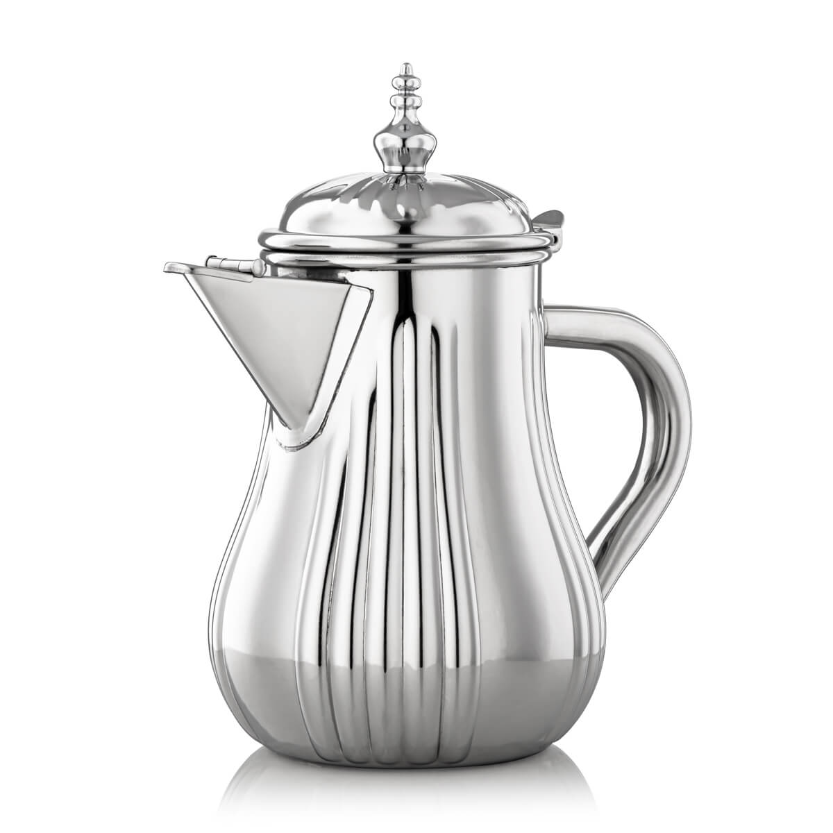 Almarjan 1 Liter Stainless Steel Milk Jug Silver - STS0010661
