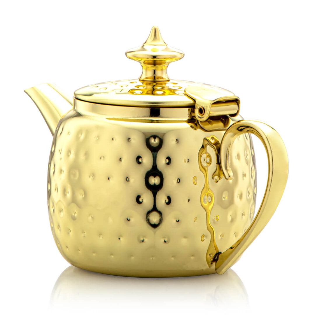 Almarjan 0.3 Liter Stainless Steel Teapot Gold - STS0010677
