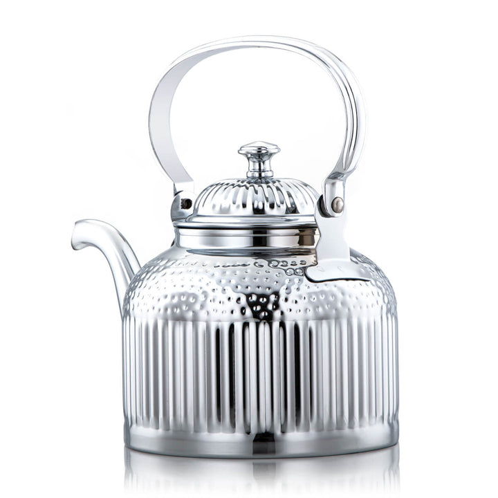  Almarjan 1.5 Liter Maraba'a Collection Stainless Steel Tea Kettle Silver - STS0010690 
