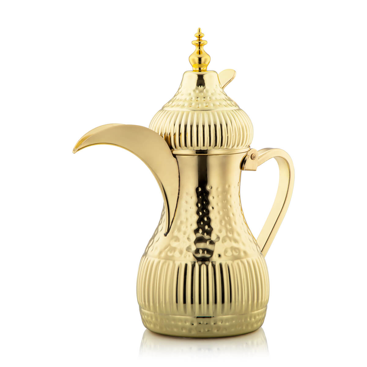  Almarjan 1.5 Liter Stainless Steel Dallah Gold - STS0010725 
