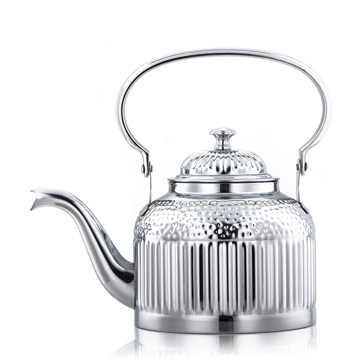  Almarjan 2 Pieces Stainless Steel Tea & Coffee Set Silver - STS0010730 
