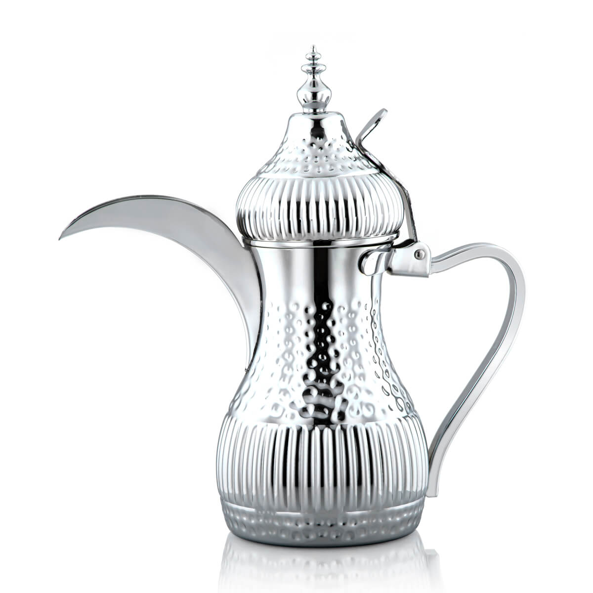  Almarjan 2 Pieces Stainless Steel Tea & Coffee Set Silver - STS0010730 
