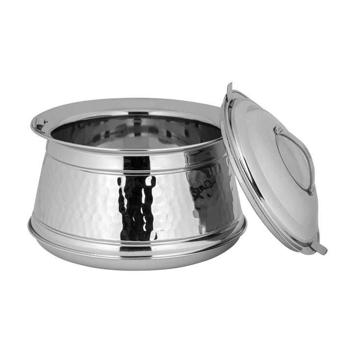 ALMARJAN Harisa Collection Stainless Steel Hot Pot Silver 3000 ML STS0292213