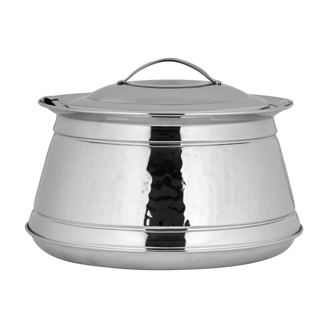 ALMARJAN Harisa Collection Stainless Steel Hot Pot Silver 3000 ML STS0292214